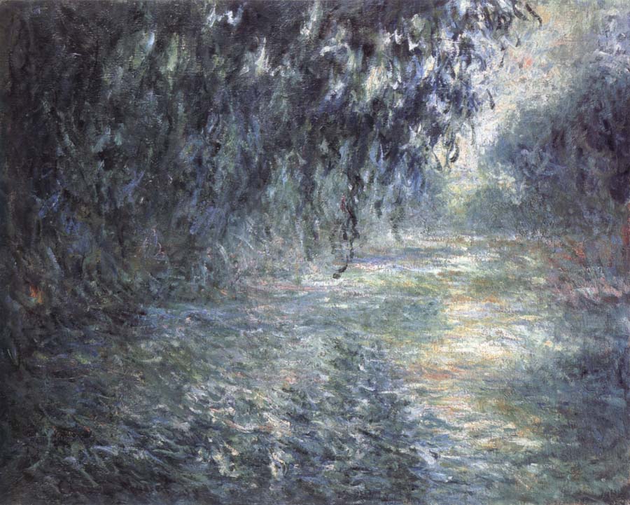 Claude Monet morning on the Seine